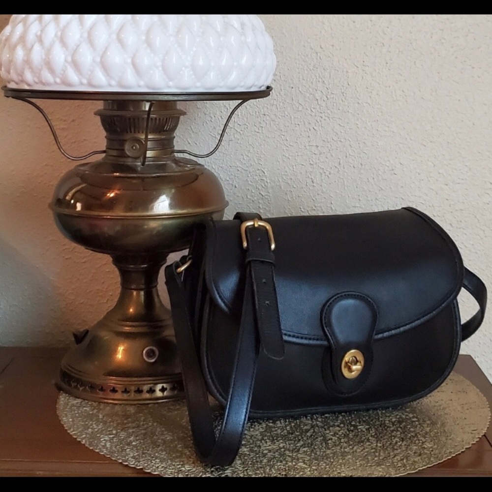 Vintage Coach cross body bag